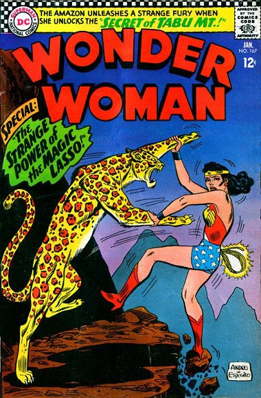 Cover of Wonder Woman Issue 167