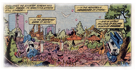 The Charity Fair becomes a scene of utter devastation!