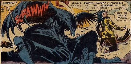 Diana sees I Ching felled by one of the Falcons!