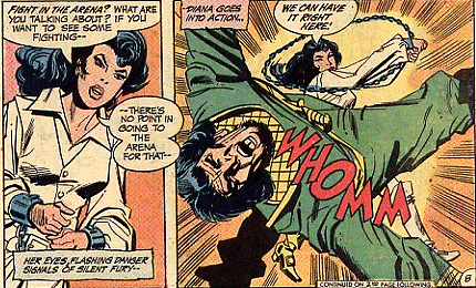 Diana attacks her captors!