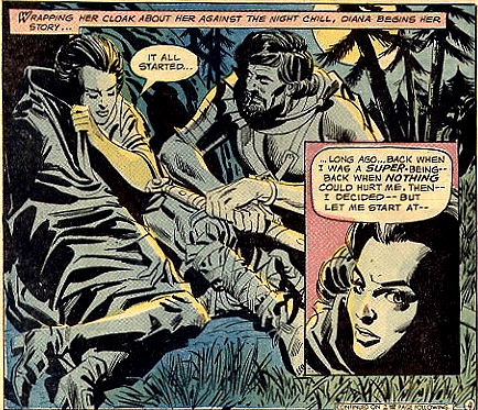 Diana recounts her past...