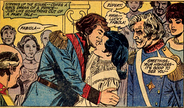Fabiola and Diana kiss!