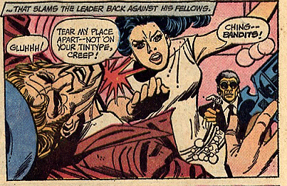 Diana takes down the gunmen!