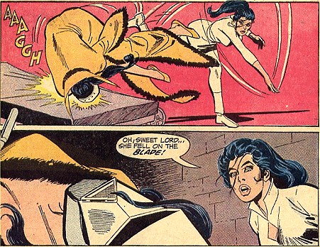 Diana kills Cyber!