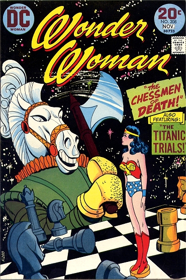 Cover of Wonder Woman issue 208