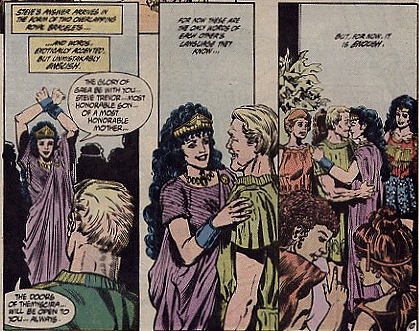 Steve and Hippolyta unite in their friendship