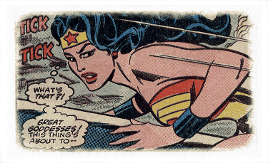 Wonder Woman realises she is astride a ticking time bomb!