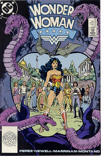 Cover of Wonder Woman (Volume Two) Issue 37