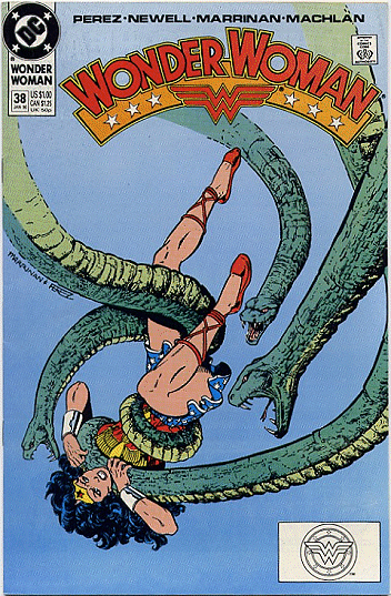 Cover of Wonder Woman (Volume Two) Issue 38