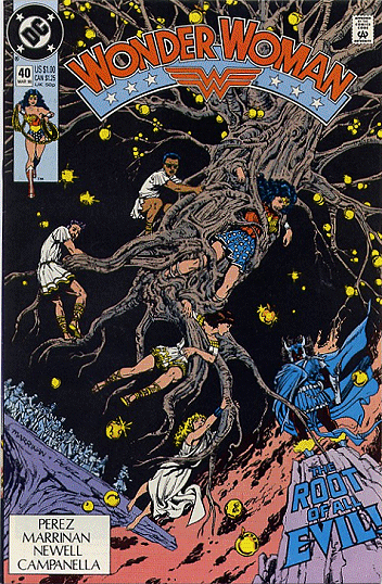 Cover of Wonder Woman (Volume Two) Issue 40