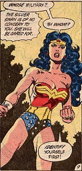 Wonder Woman demands to know who the helecopters represent