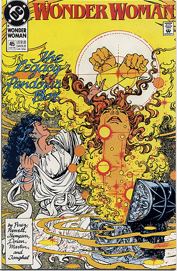 Cover of Wonder Woman (Volume Two) Issue 45