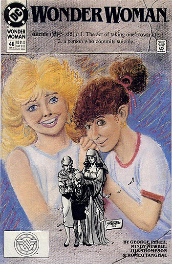 Cover of Wonder Woman (Volume Two) Issue 46