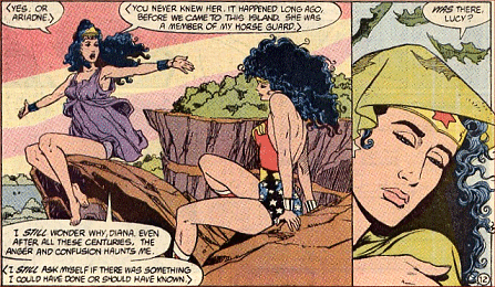 Diana and Hippolyta discuss Lucy's death...