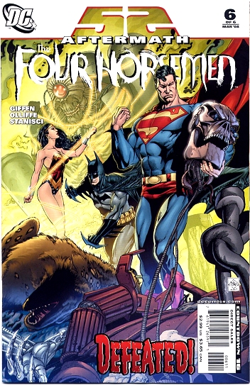Cover of The Four Horsemen #6