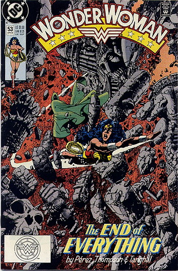 Cover of Wonder Woman (Volume Two) Issue 53
