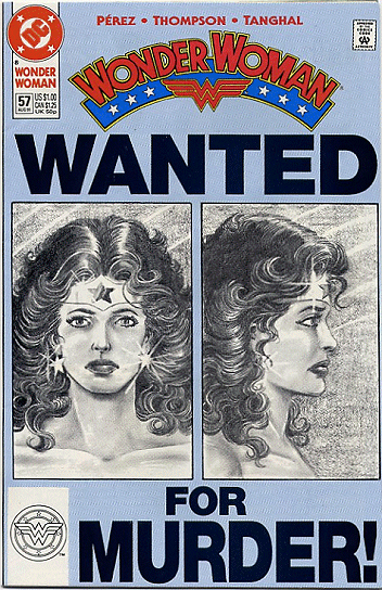 Cover of Wonder Woman (Volume Two) Issue 57