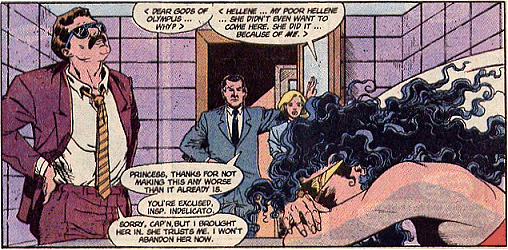 Wonder Woman grieves for Hellene...