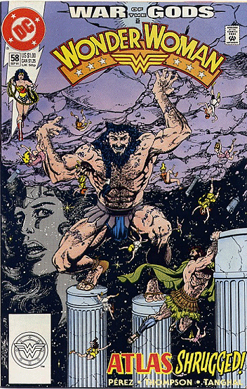 Cover of Wonder Woman (Volume Two) Issue 58