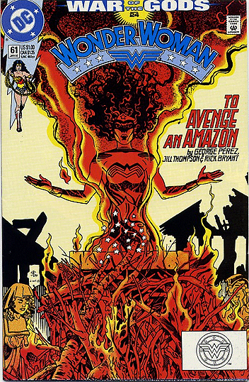 Cover of Wonder Woman (Volume Two) Issue 61