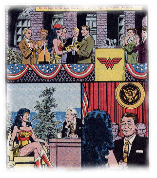 Wonder Woman attends numerous high profile functions.