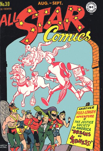 Cover of All-Star Comics #30