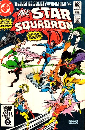 Cover of All-Star Squadron #4