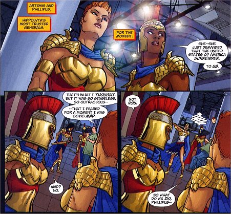 Phillipus and Artemis are dismayed at what they see...
