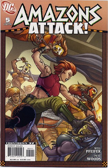 Cover of Amazons Attack #5
