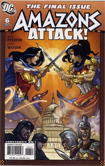 Cover of Amazons Attack #6