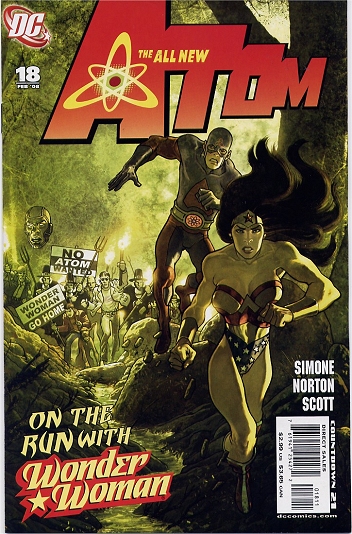Cover of The All New Atom #18