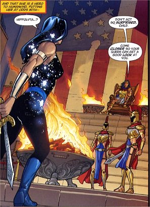 Donna Troy confronts Hippolyta...