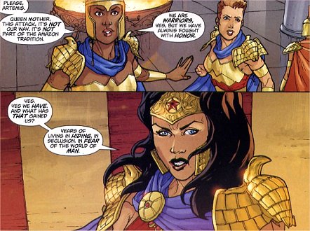 Phillipus and Artemis try to reason with their Queen...