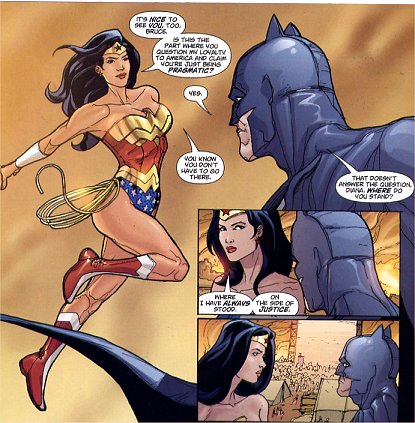 Wonder Woman arrives at last...