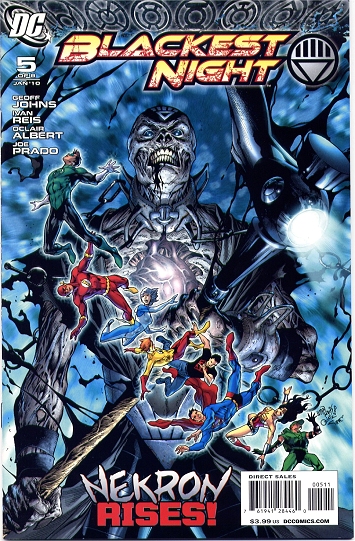 Cover of Blackest Night #5