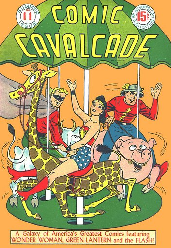 Cover of Comic Cavalcade #11