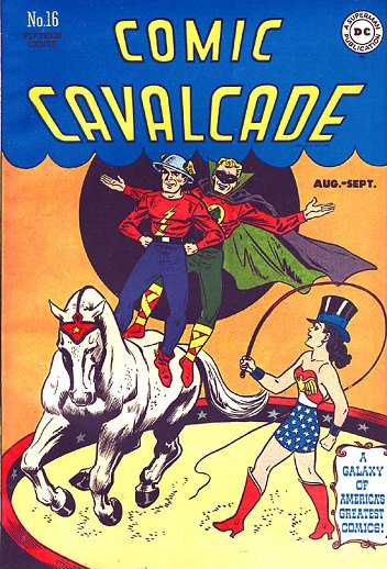 Cover of Comic Cavalcade #16