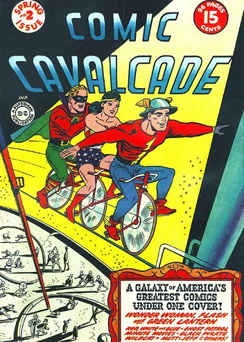 Cover of Comic Cavalcade #2