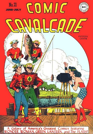 Cover of Comic Cavalcade #21