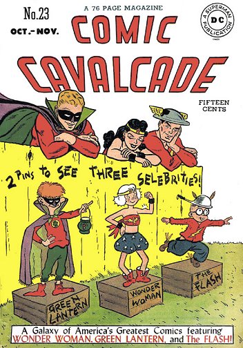 Cover of Comic Cavalcade #23