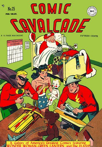 Cover of Comic Cavalcade #25