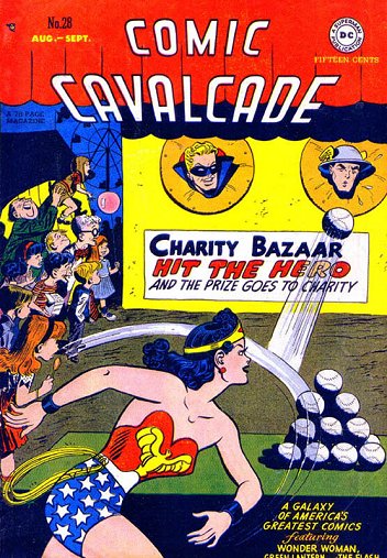 Cover of Comic Cavalcade #28