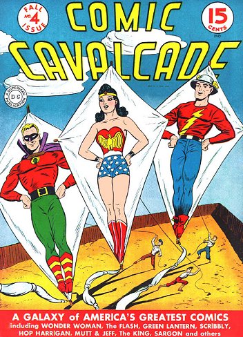Cover of Comic Cavalcade #4
