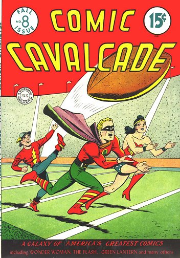 Cover of Comic Cavalcade #8