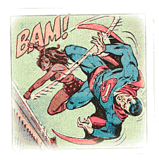 Wonder Woman punches Superman