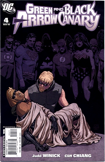 Cover of Green Arrow and Black Canary #4
