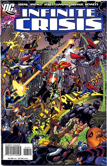 Cover of Infinite Crisis #7