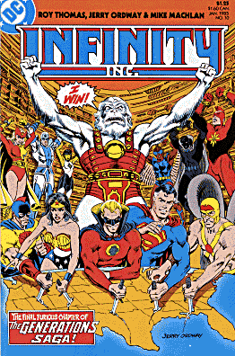 Cover of Infinity Inc. #10