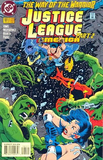 Cover of Justice League America #101