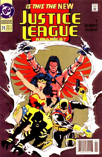 Cover of Justice League America #71